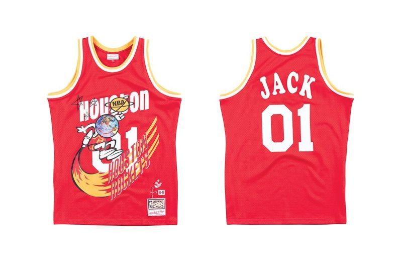 Travis Scott ä»¥ Houston Rockets å¾:copyright:å¤çè¡£çºéæè¨­è¨å¥æ³¨éå:registered:å:registered:å