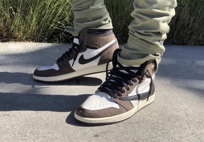 Travis Scott Air Jordan 1ä»äººææ°å2019åå¸æ¥æ