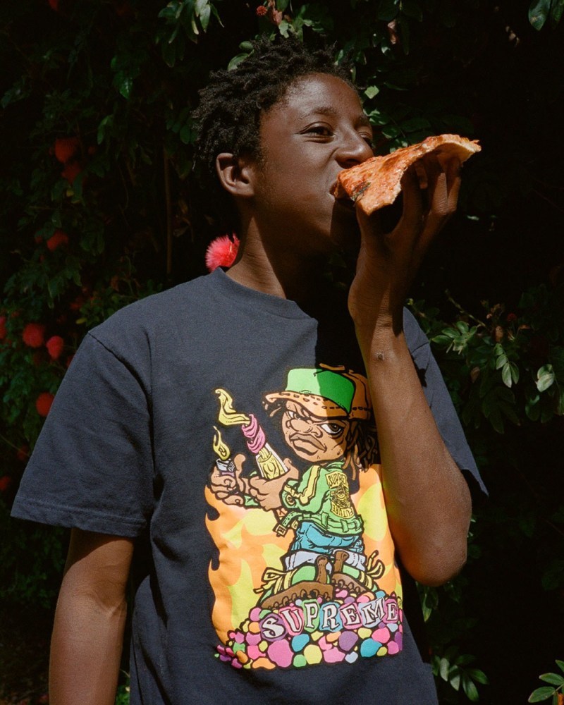 Supreme 2019 æ¥å¤ææ° T-Shirt ç³»åç¼ä½