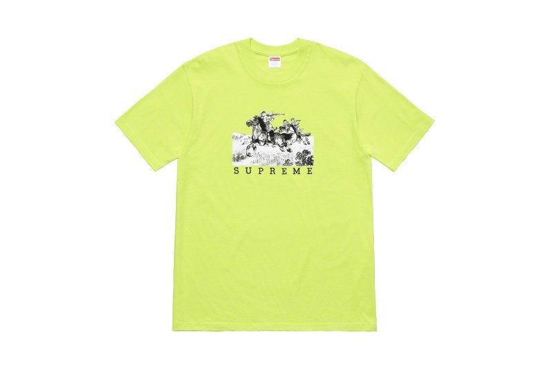 Supreme 2019 æ¥å¤ææ° T-Shirt ç³»åç¼ä½