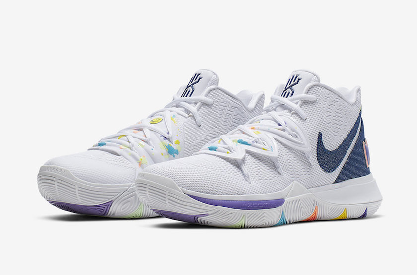 Nike Kyrie 5æä¸ä¸ªèåæ¥AO2919-101åå¸æ¥æ