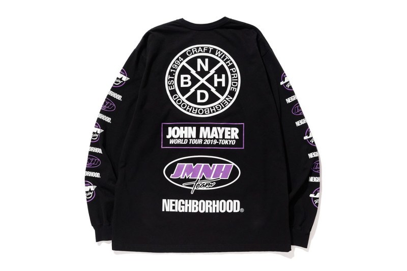 NEIGHBORHOOD çº John Mayer å·¡æ¼æ¥æ¬ç«æé å¨éå¥æ³¨ç³»å