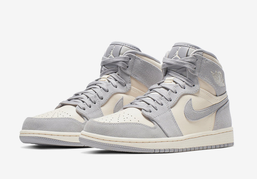 Air Jordan 1 High Premium Pale Ivory AH7389-101åå¸æ¥æ