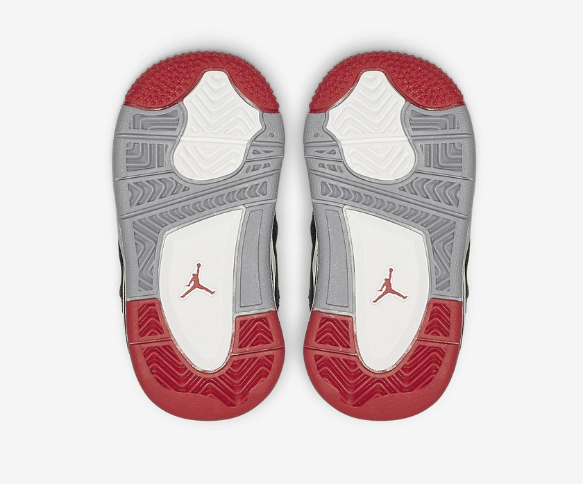 Air Jordan 4 Bred TD Toddler BQ7670-060åå:registered:æ¥æ