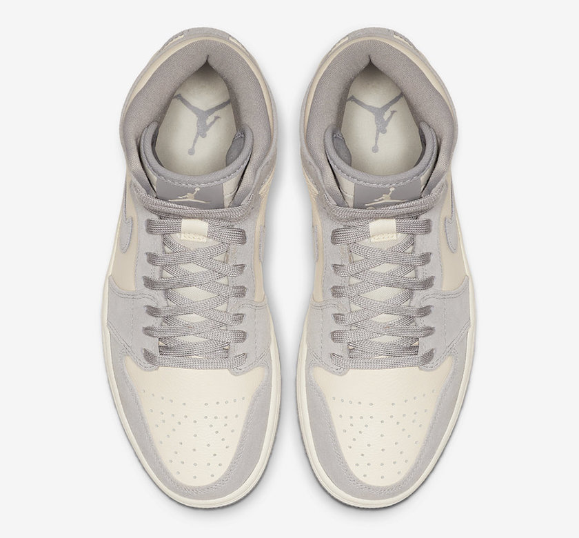 Air Jordan 1 High Premium Pale Ivory AH7389-101åå¸æ¥æ