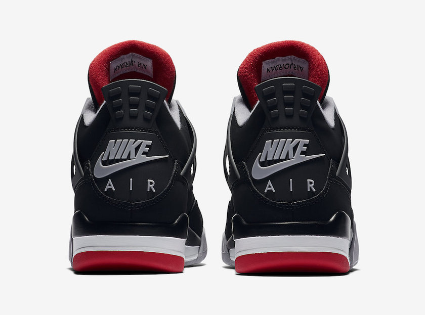 Air Jordan 4 Bred Black Cement 2019 308497-060åå¸æ¥æ