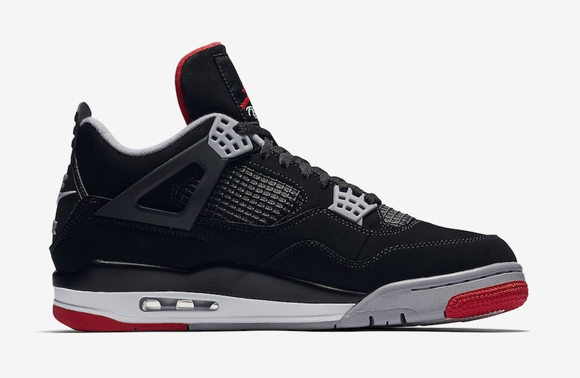 Air Jordan 4 Bred Black Cement 2019 308497-060åå¸æ¥æ
