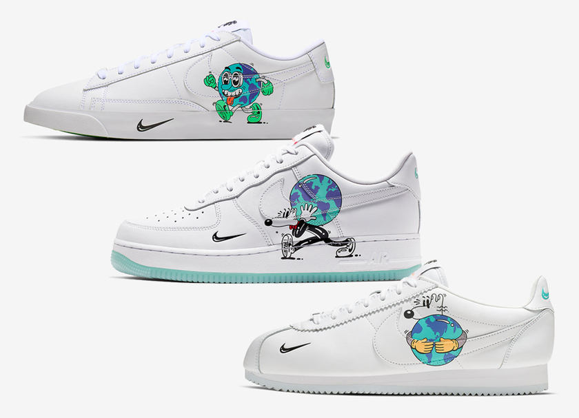 Nike Earth Day Cortez Blazer Low Air Force 1ç³»åå叿¥æ