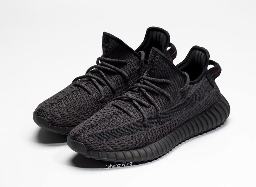 adidas Yeezy Boost 350 V2é»è²ååFU9013åå¸æ¥æ
