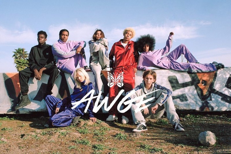 NEEDLES x AWGE å¨æ°è¯åç³»åç¼ä½