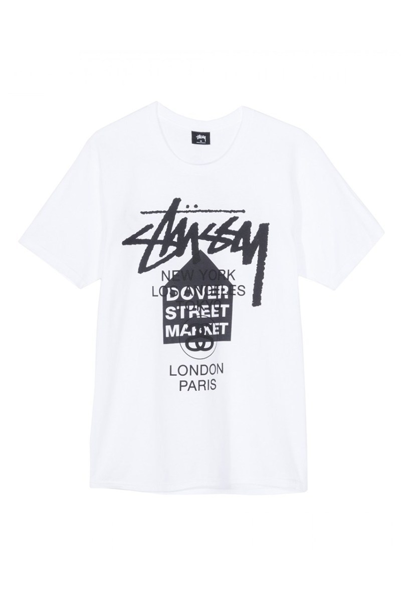 StuÌssy x Dover Street Market å¨æ° 2019ãWorld Tourãè¯åç³»åçªæä¸æ¶