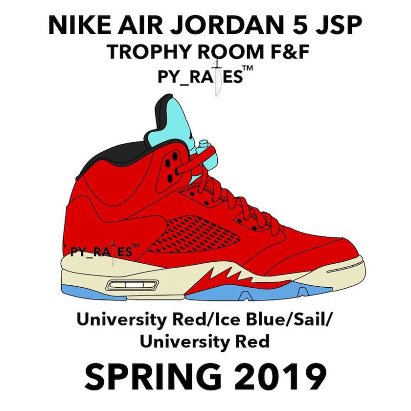 å¥æ¯å:registered:¤Air Jordan 5 JSPå¤§å­¦çº¢å°èå¸å¤§å­¦çº¢