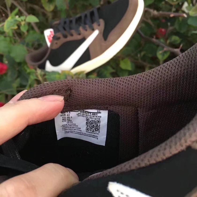 Travis Scott Air Jordan 1 Low Black Dark Mocha University Red CQ4277-001 Release Date
