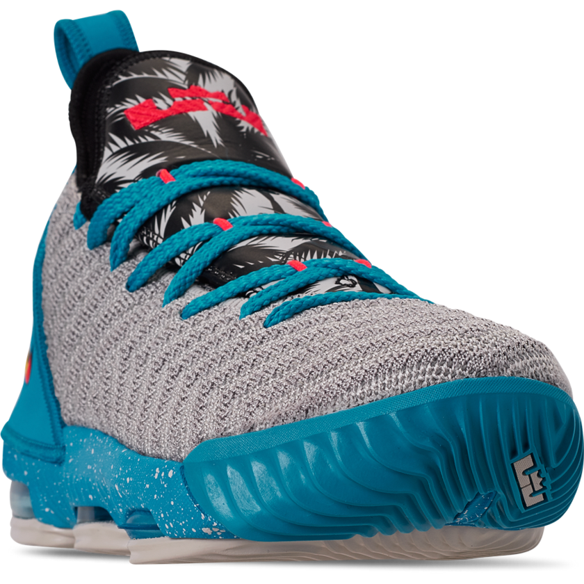 Nike LeBron 16 Kids Palm Trees South Beach AQ2465-076åå:registered:æ¥æ