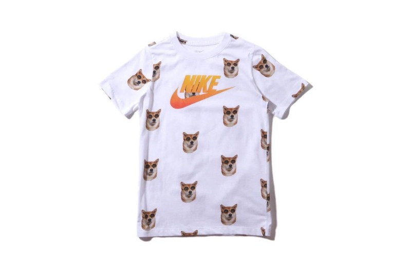 Nike Sportswear 2019 å¤å­£ãShiba Inu Pupãå¥æ³¨ T-Shirt ä¸æ¶