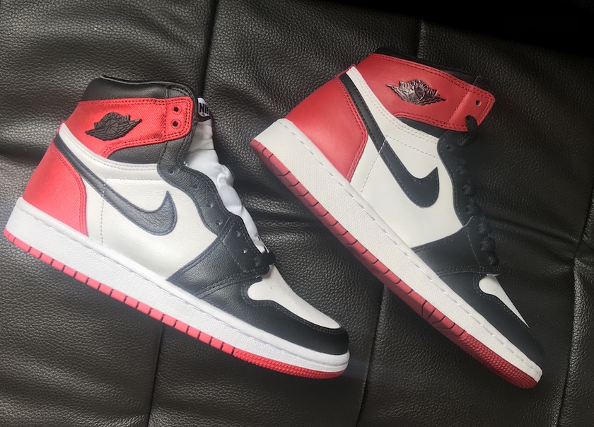 Air Jordan 1 Satin Black Toe WMNS CD0461-016 Release Date