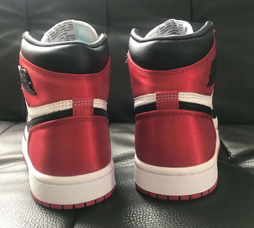 Air Jordan 1 Satin Black Toe WMNS CD0461-016 Release Date