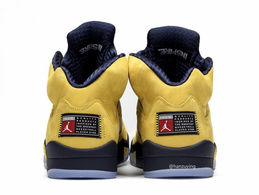 Air Jordan 5 Michigan CQ9541-704åå¸æ¥æ