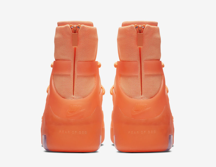 Nike Air Fear of God 1 Orange Pulse AR4237-800åå¸æ¥æ