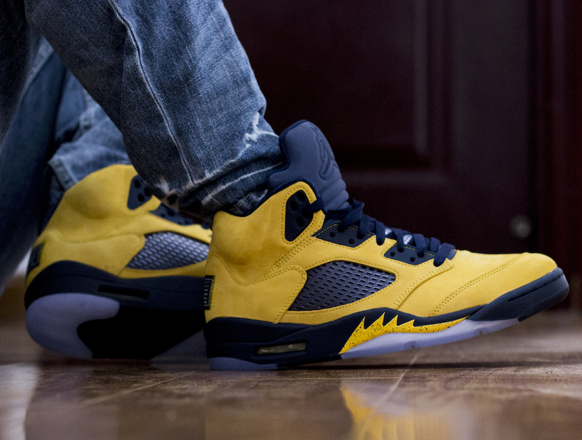 Air Jordan 5 Inspire Michigan CQ9541-704å叿¥æ