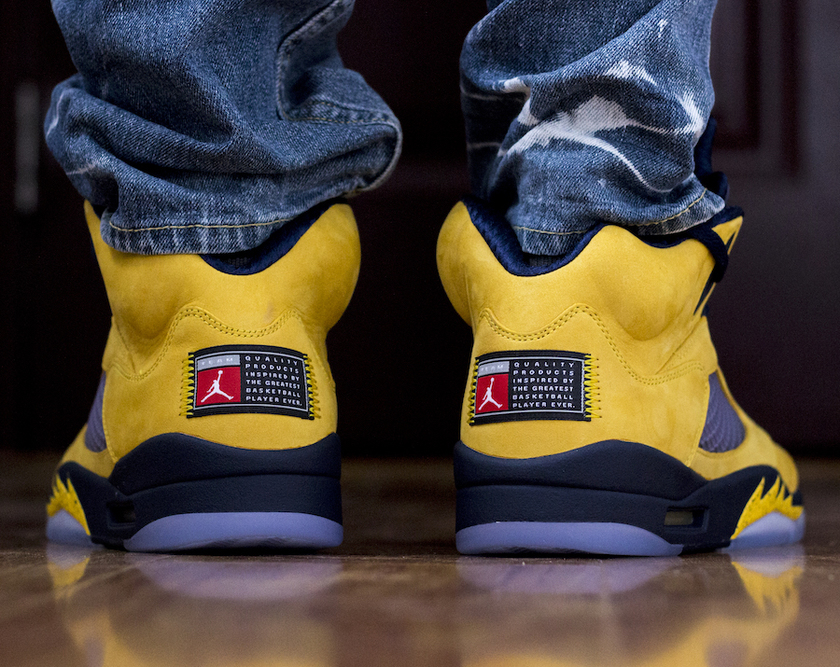 Air Jordan 5 Inspire Michigan CQ9541-704å叿¥æ