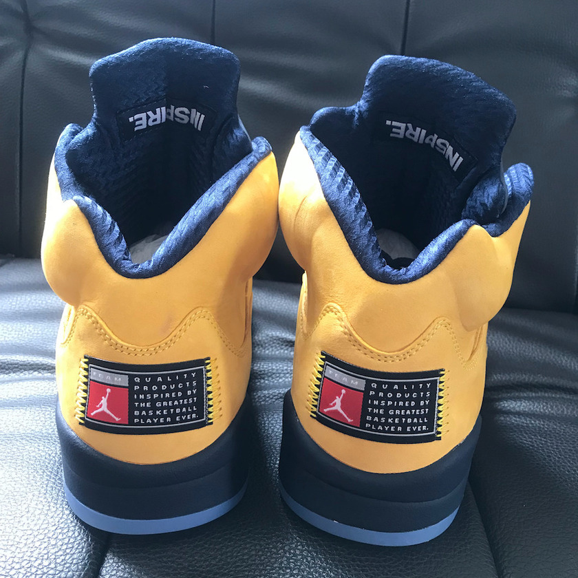 Air Jordan 5 Michigan Inspire CQ9541-704å叿¥æ