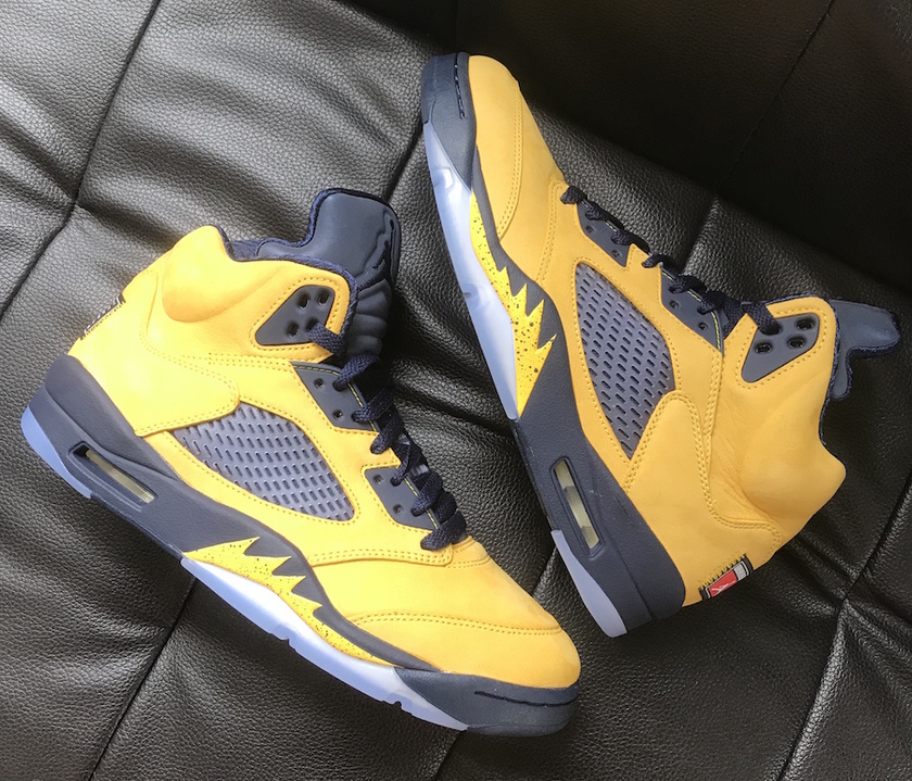 Air Jordan 5 Michigan Inspire CQ9541-704å叿¥æ