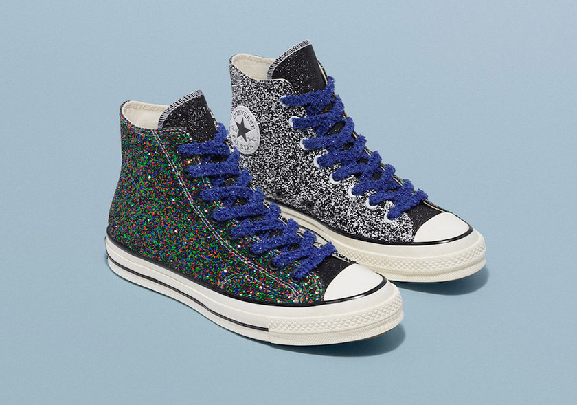 JW Anderson Converse Glitter Gutterç³»ååå¸æ¥æ