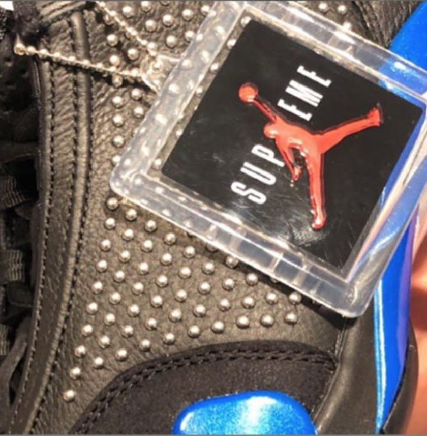 Supreme Air Jordan 14 Black Blue Release Date