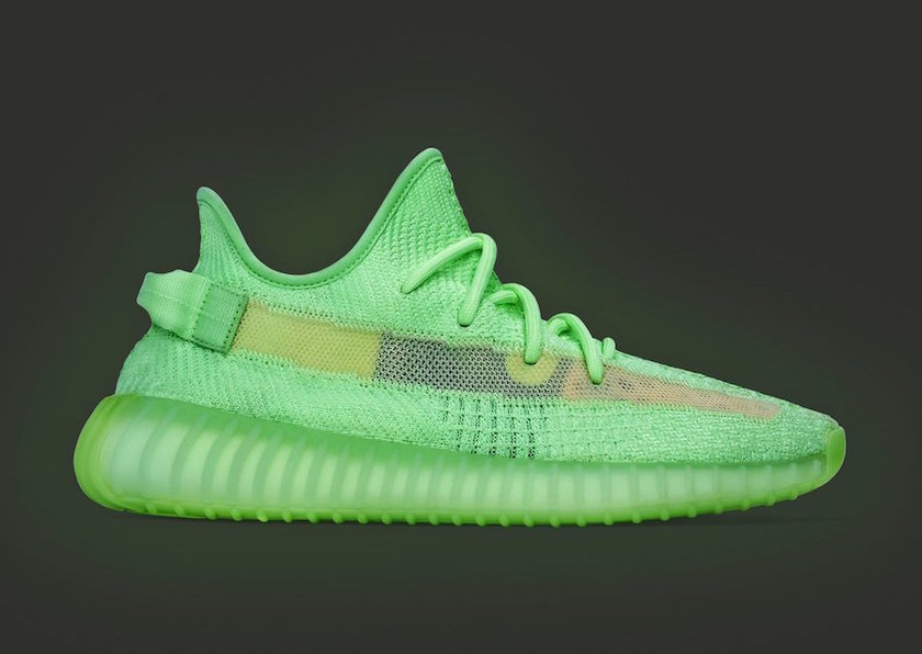adidas Yeezy Boost 350 V2 Glow EG5293åå¸æ¥æ