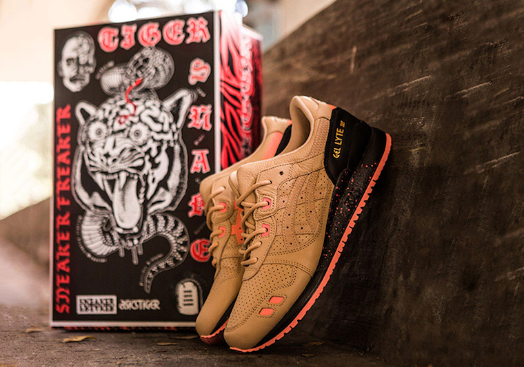 Sneaker Freaker ASICS Gel Lyte III Tiger Snakeåå¸æ¥æ