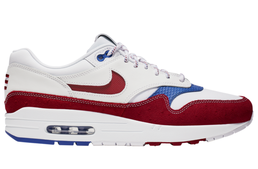 Nike Air Max 1æ³¢å¤é»åCJ1621-100åå¸æ¥æ