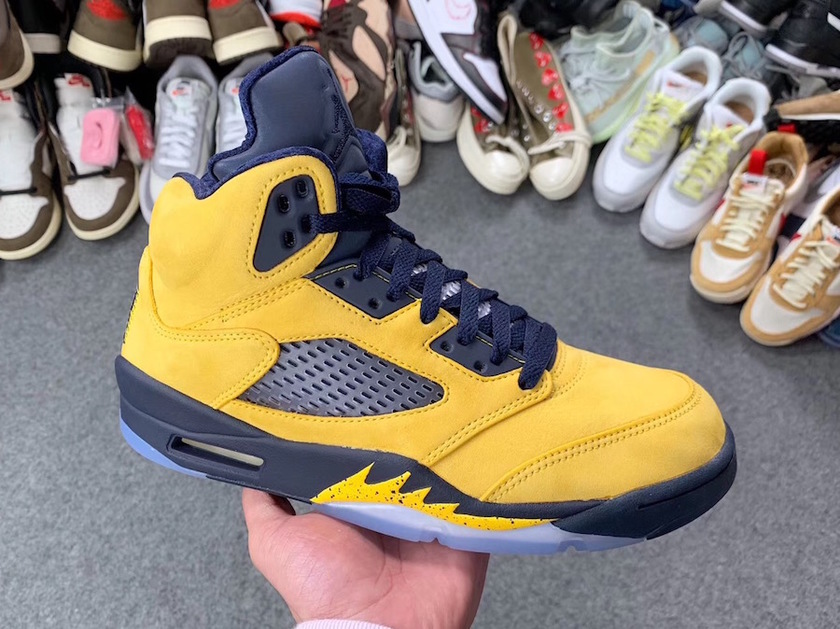 Air Jordan 5 Inspire Michigan CQ9541-704åå¸æ¥æ