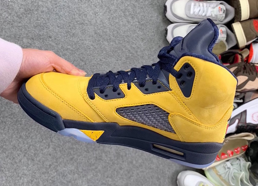 Air Jordan 5 Inspire Michigan CQ9541-704åå¸æ¥æ
