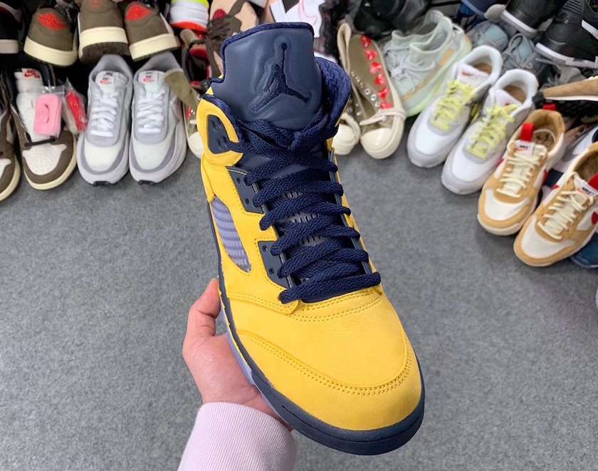 Air Jordan 5 Inspire Michigan CQ9541-704åå¸æ¥æ