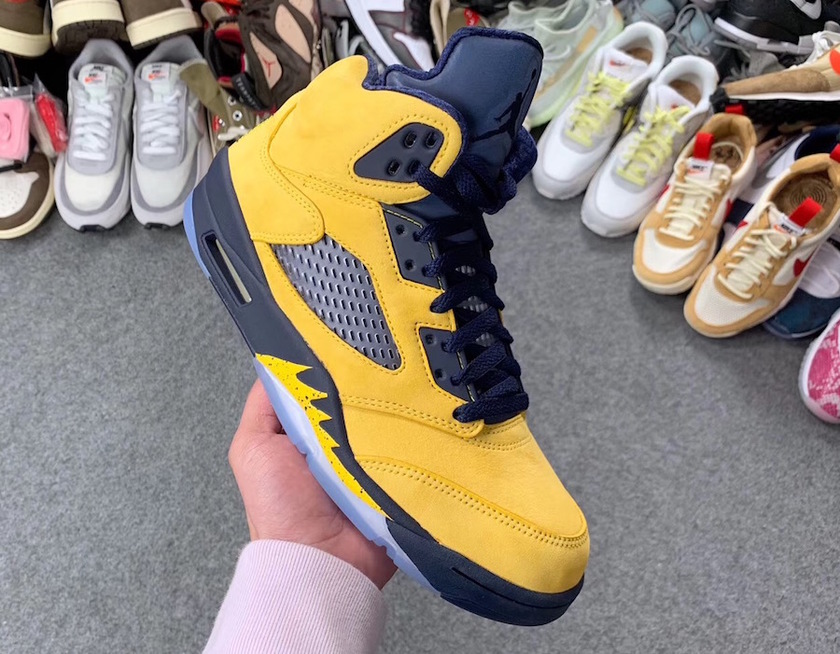 Air Jordan 5 Inspire Michigan CQ9541-704åå¸æ¥æ