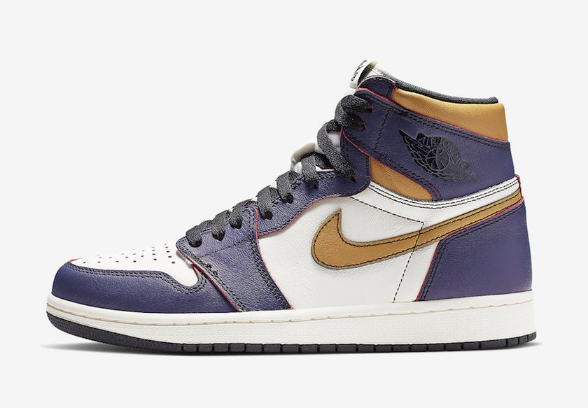 Nike SB Air Jordan 1 Lakers CD6578-507 Release Date Price