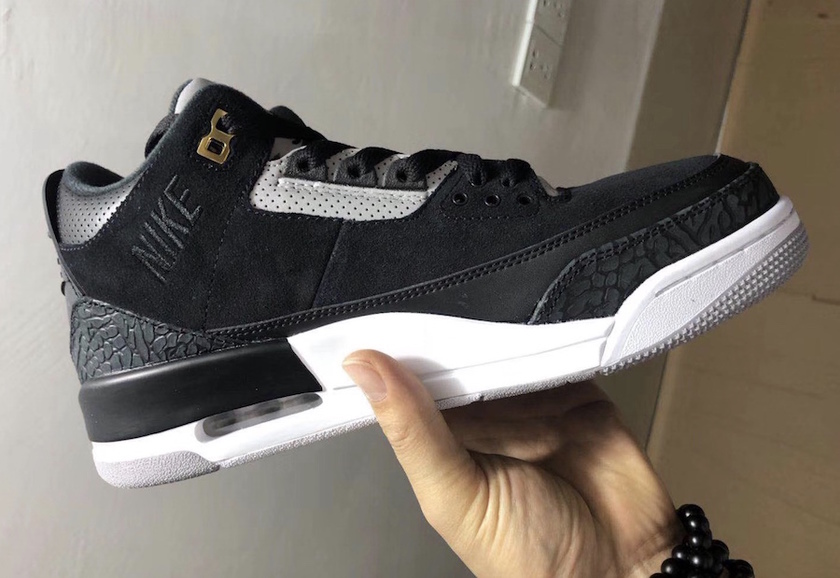 Air Jordan 3 Tinkeré»æ°´æ³¥ç°éå±éCK4348-007åå¸æ¥æ