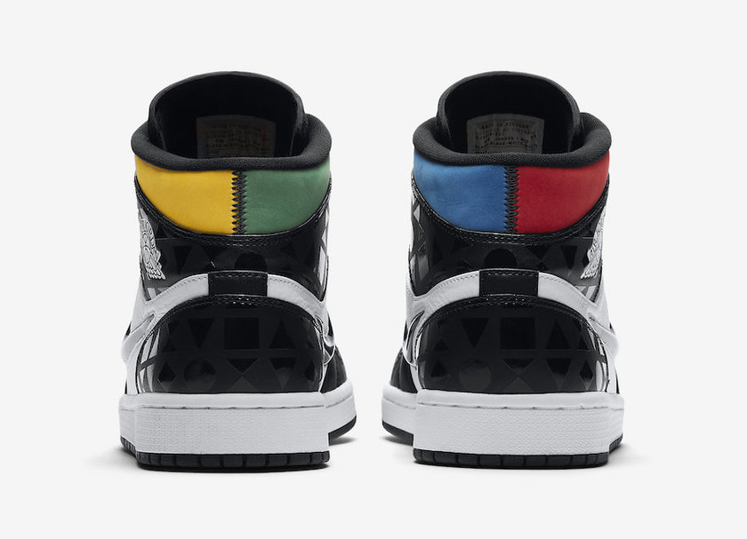 Air Jordan 1 Mid Quai 54 CJ9219-001åå:registered:æ¥æ