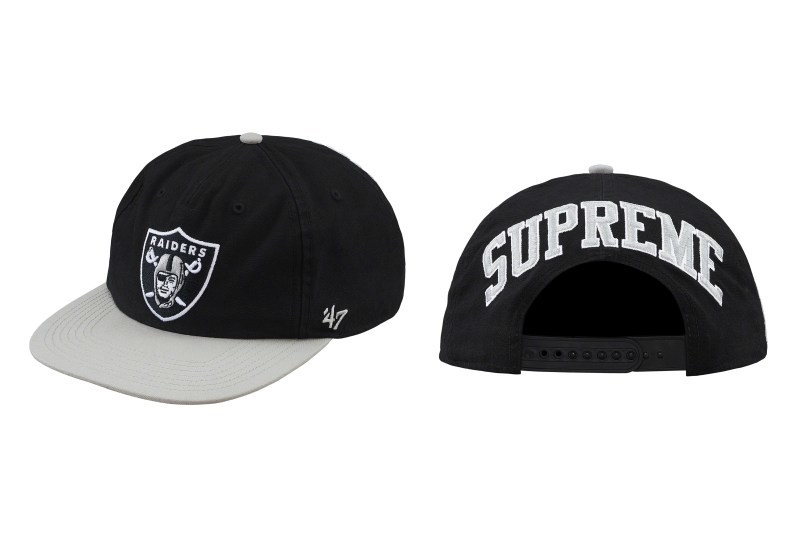 Supreme x NFL x Raiders x '47 2019 å¨æ°è¯åç³»åæ­£å¼ç¼ä½