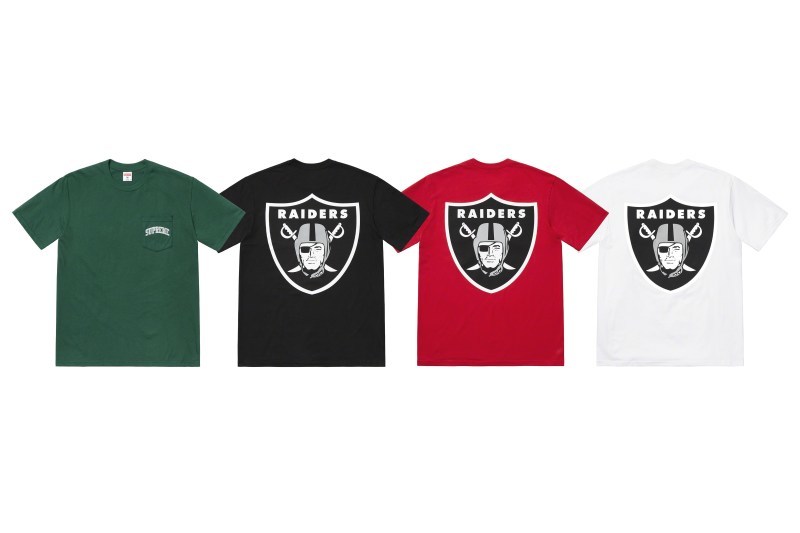 Supreme x NFL x Raiders x '47 2019 å¨æ°è¯åç³»åæ­£å¼ç¼ä½