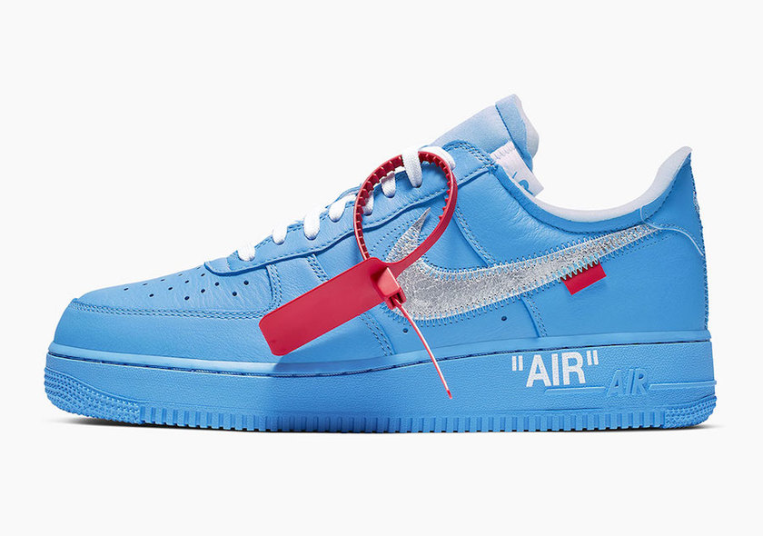 Off-White Nike Air Force 1ä½MCAèè²åå¸æ¥æ