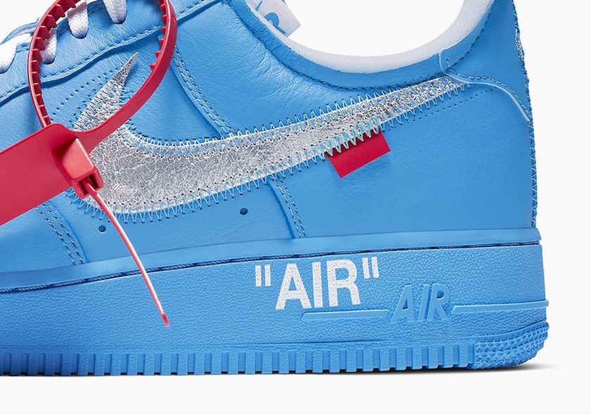 Off-White Nike Air Force 1ä½MCAèè²åå¸æ¥æ