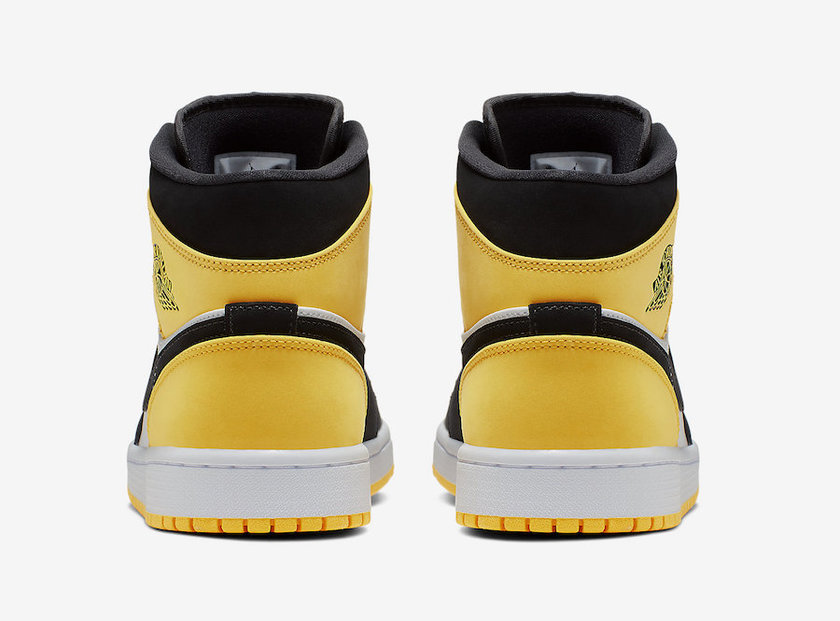 Air Jordan 1 Mid Yellow Toe 852542-071 Release Date