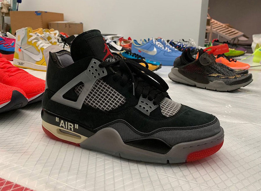 Off-White Air Jordan 4 Samples