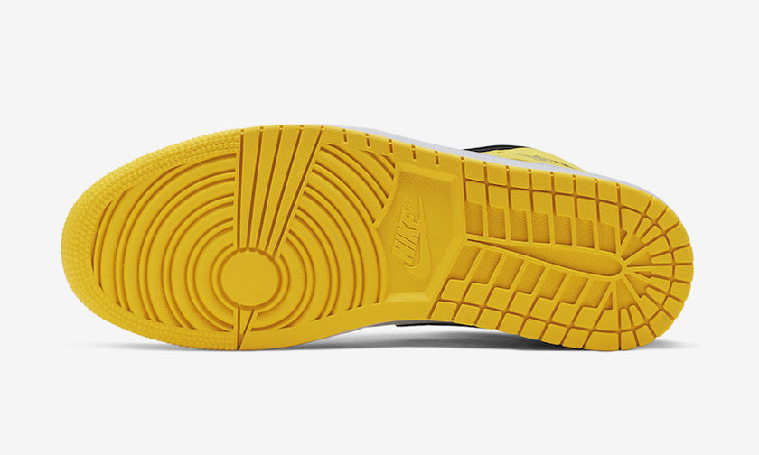 Air Jordan 1 Mid Yellow Toe 852542-071 Release Date