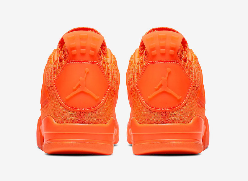 Air Jordan 4 Flyknit Total Orange AQ3559-800åå¸æ¥æ