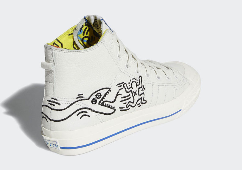 Keith Haring adidas Nizzaä½ å¥½EE9297åå¸æ¥æ