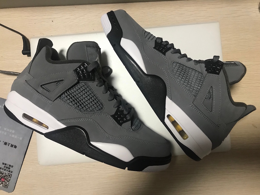 Air Jordan 4 Cool Grey 2019 308497-007åå¸æ¥æ