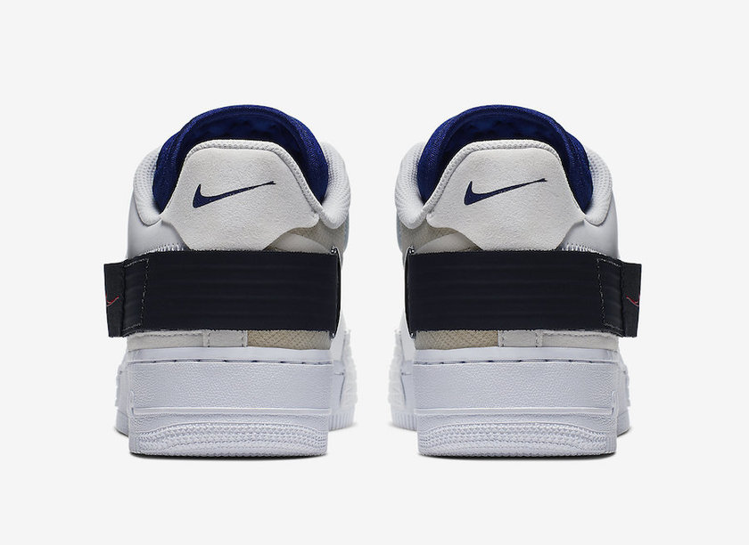 Nike Air Force 1 AF1 Low Type White Red Orbit Black CI0054-100 Release Date